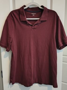 Amazon Essentials Men’s Maroon Polo Shirt